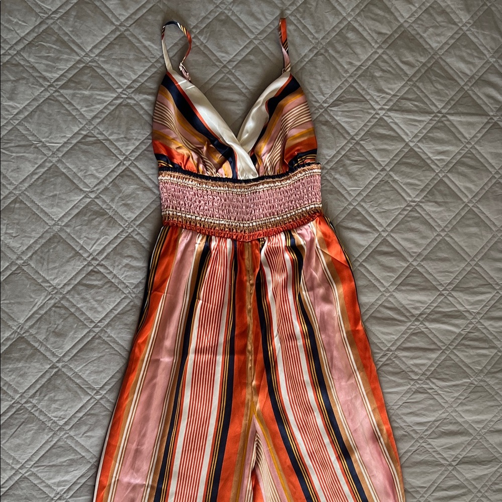 Guess Vibrant Striped Jumpsuit